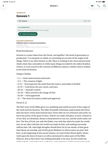 My LLM Bible iPad screenshot