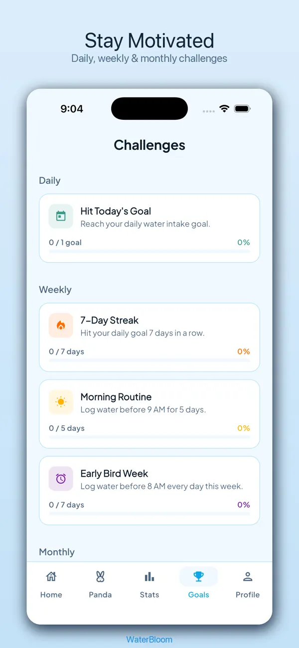 Screenshot #3 pour WaterBloom - Water Reminder