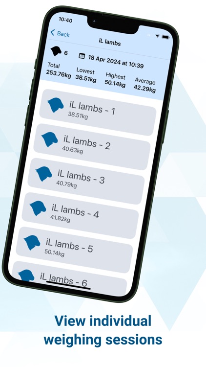 iLivestock eWeigh screenshot-4