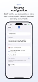 Junkman: AI Spam SMS Blocker screenshot