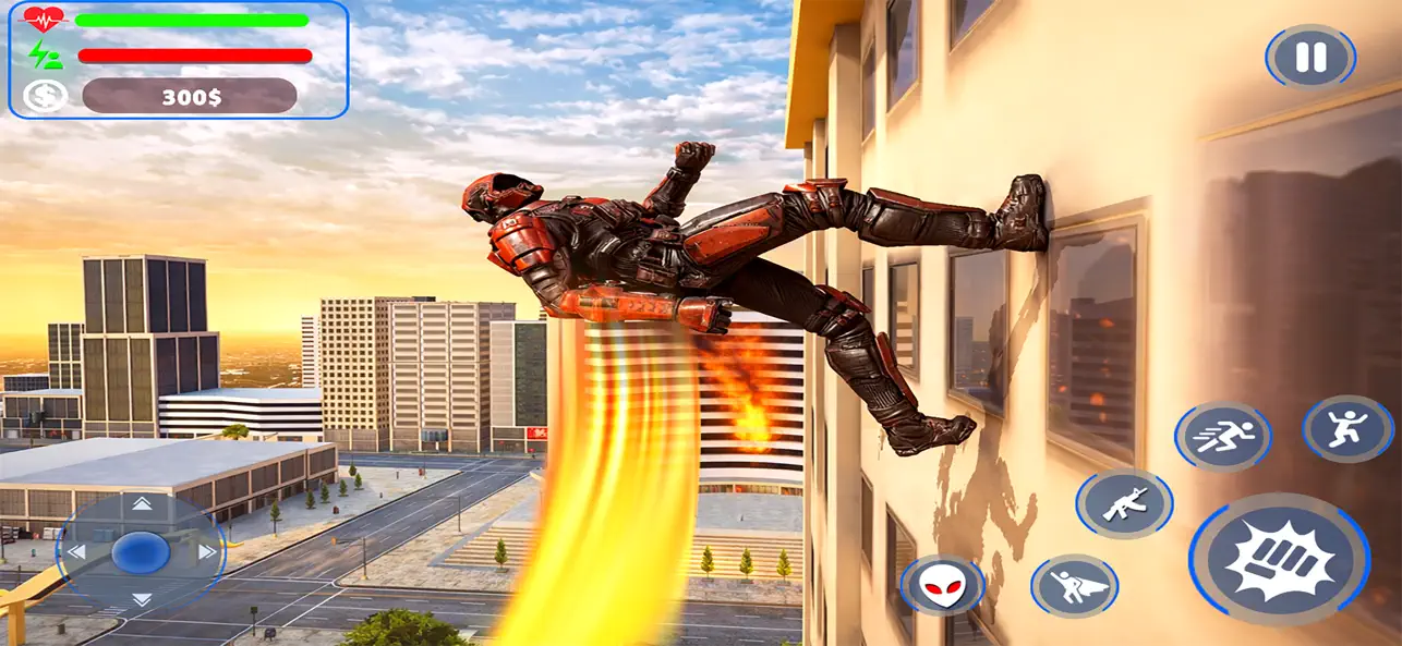 Super Flash Robot Hero Game Screenshot 4