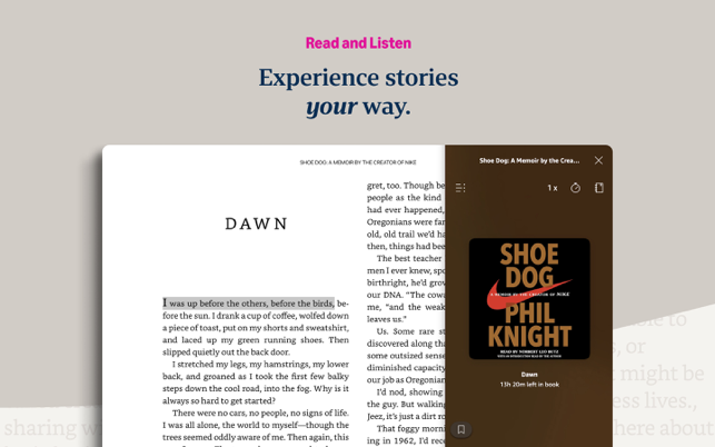 Amazon Kindle: Reading App Screenshot