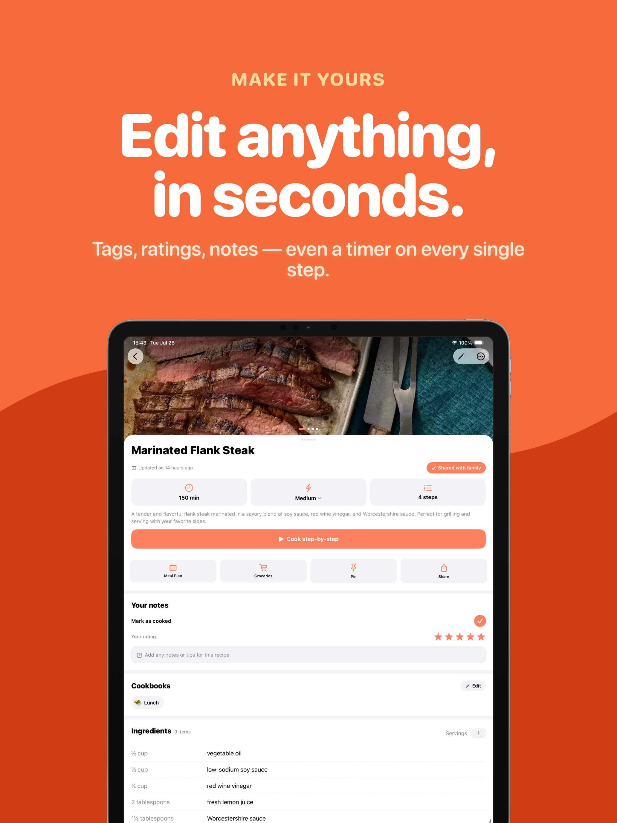 Recipe Notes - My Cookbook screenshot 14