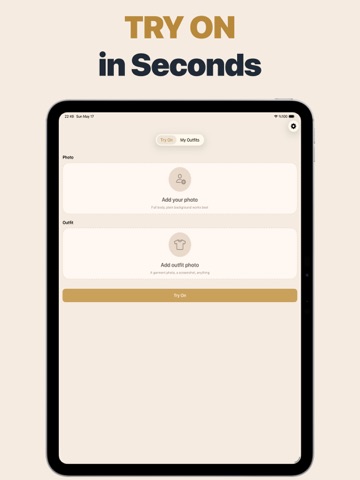 AI Outfit Changer: Eztry iPad screenshot