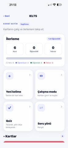 Kelime Sandığım screenshot 2