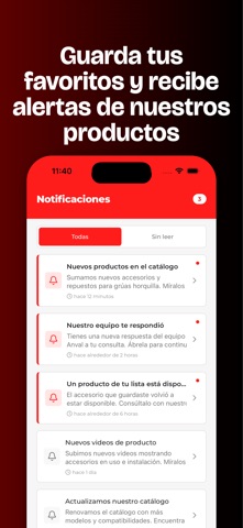 Anval iPhone screenshot