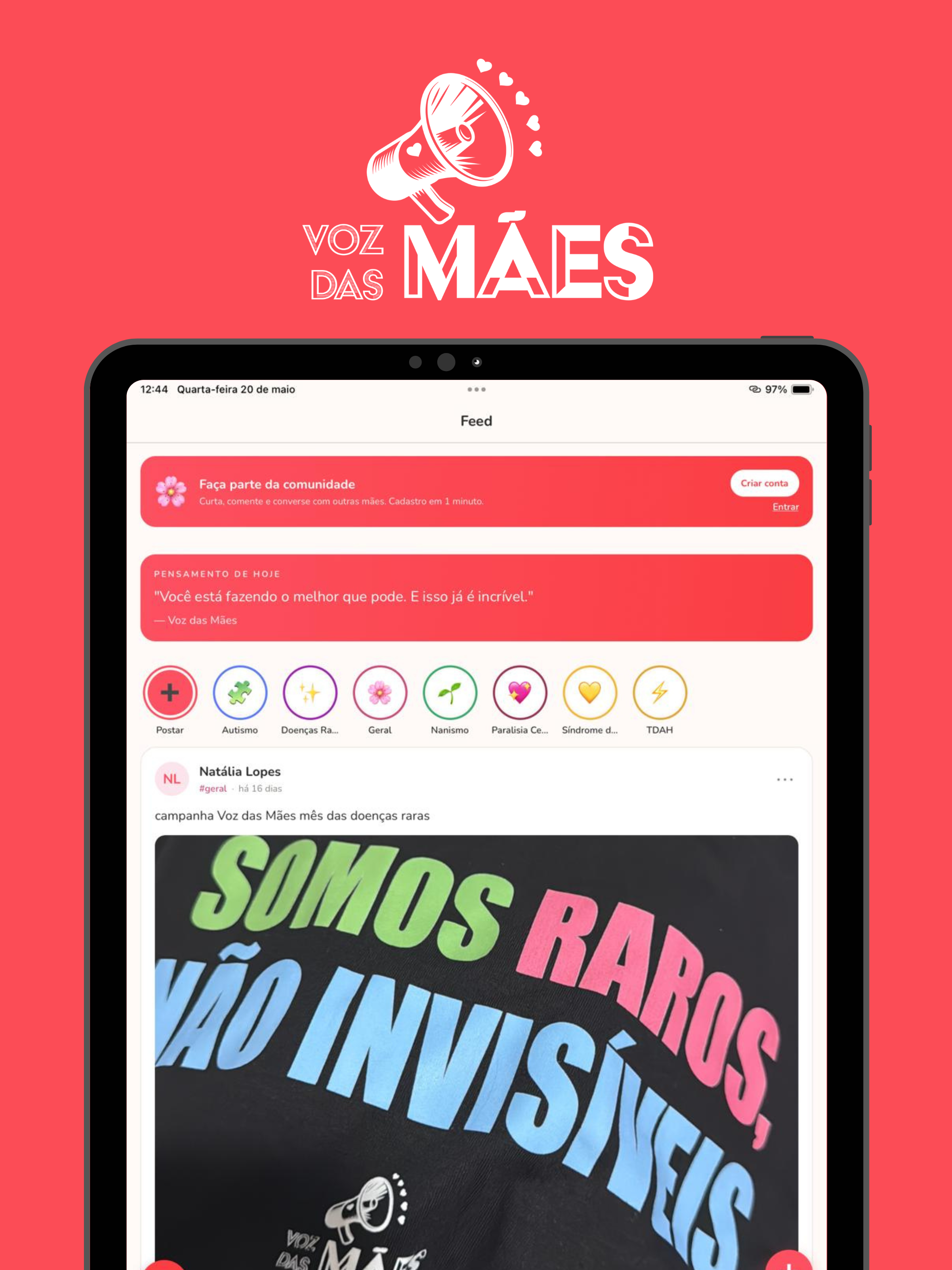 Voz das Mães