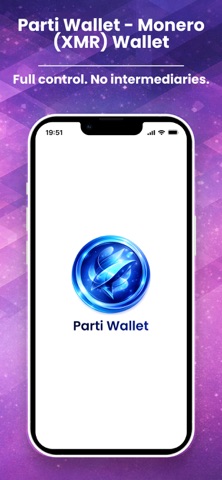 Parti: Monero Wallet Screenshot 1 of 5