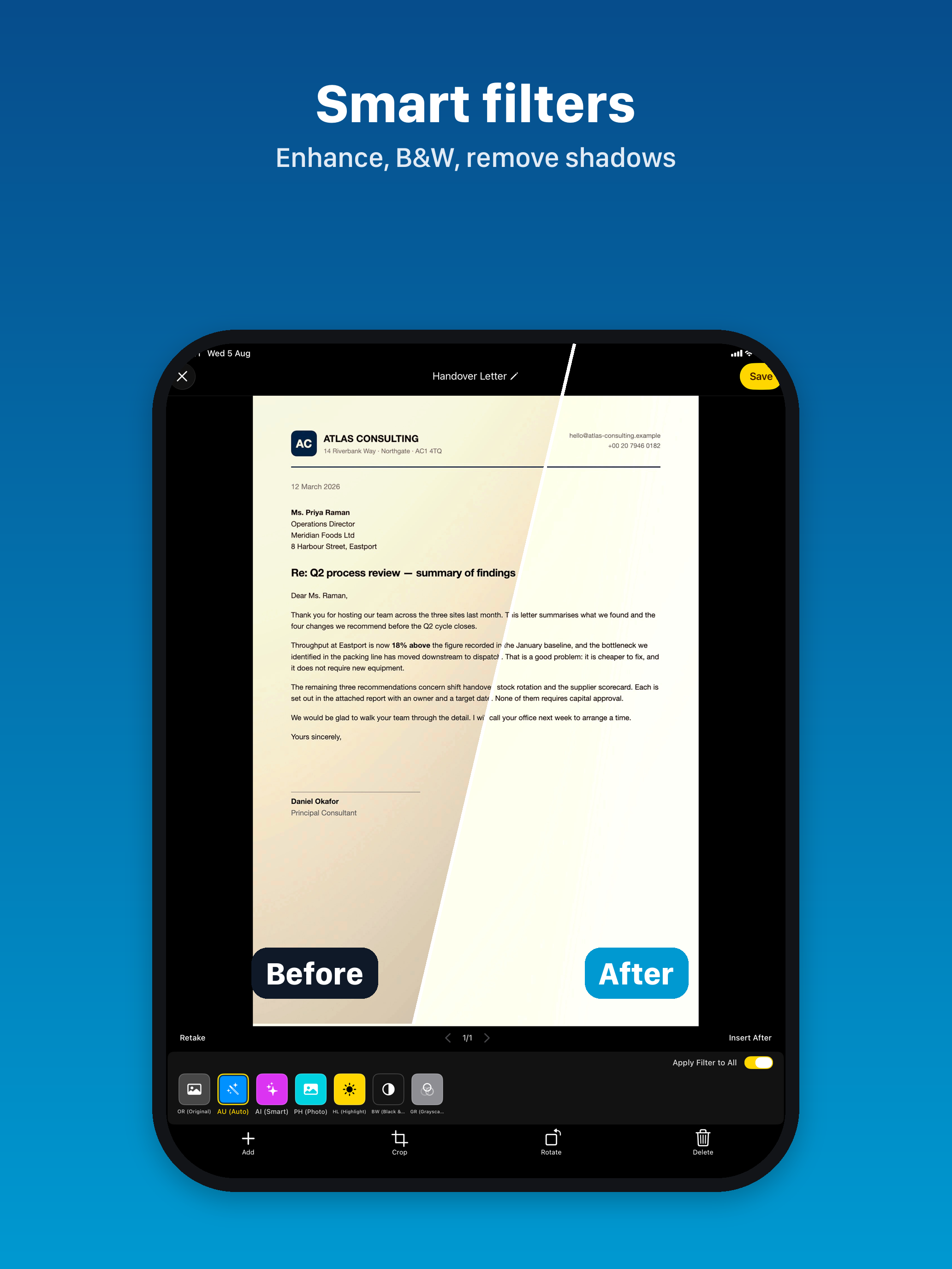 PDF Scanner: Photo & Document screenshot 13