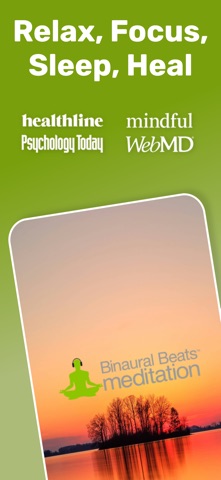Binaural Beats Meditation iPhone screenshot