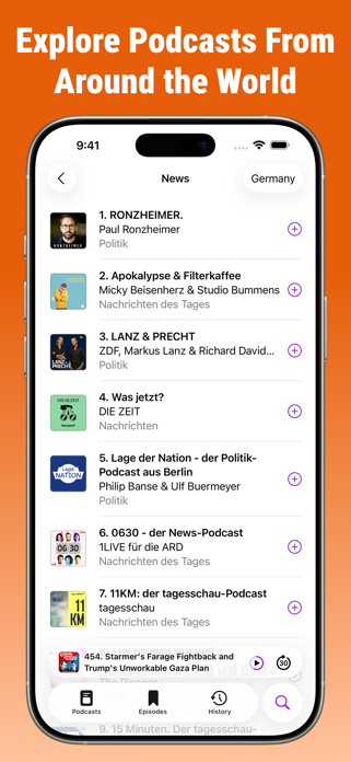Podcast App: Updates Screenshot 9 of 10