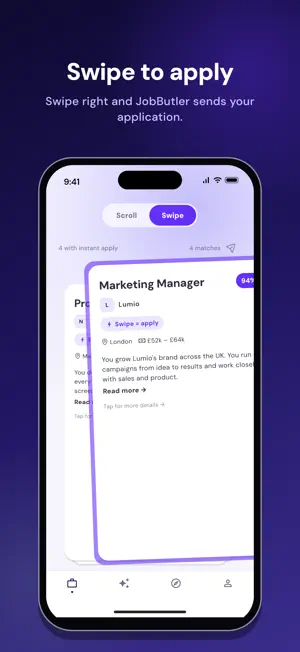 JobButler AI - Jobs & CV screenshot 1