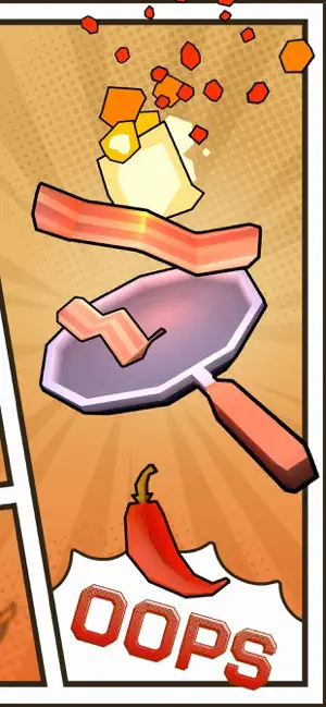 Cooking - tilt 'n' tumble food screenshot 2
