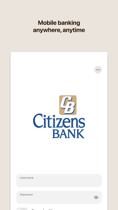 Screenshot #1 pour CitizensBank24