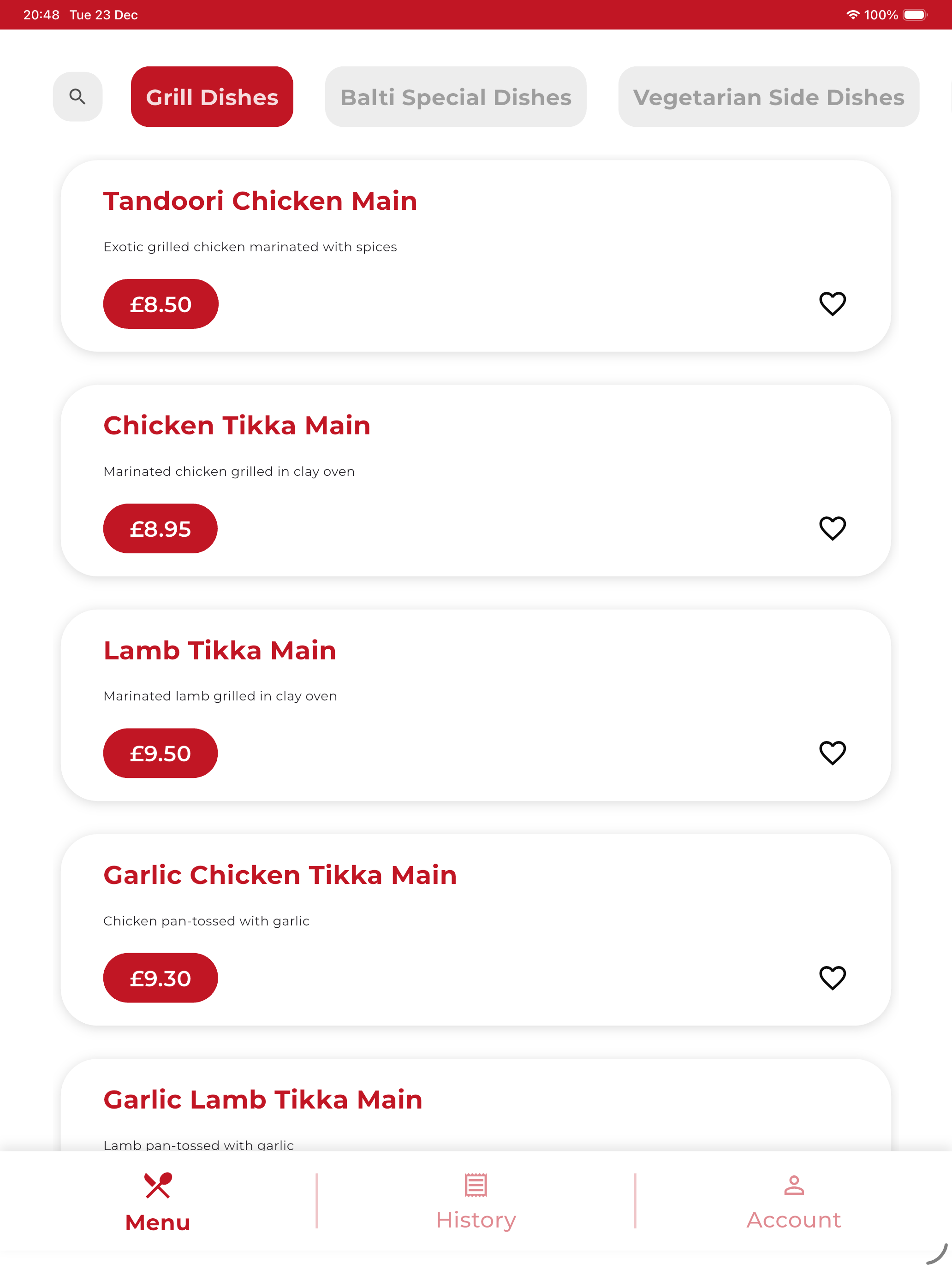 Zaffran Express screenshot 6
