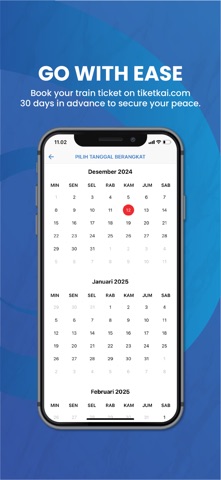 Tiket Kereta Api Online iPhone screenshot 2