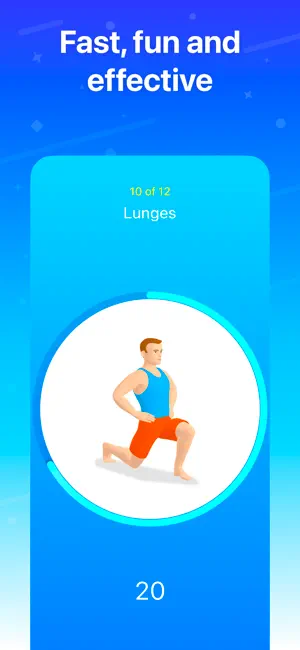 Seven: 7 Minute Workout screenshot 1