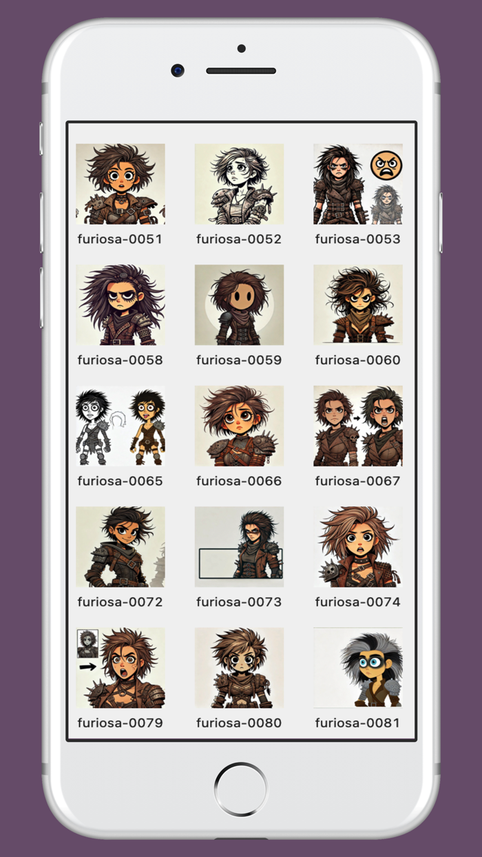Furiosa Emotes Stickers