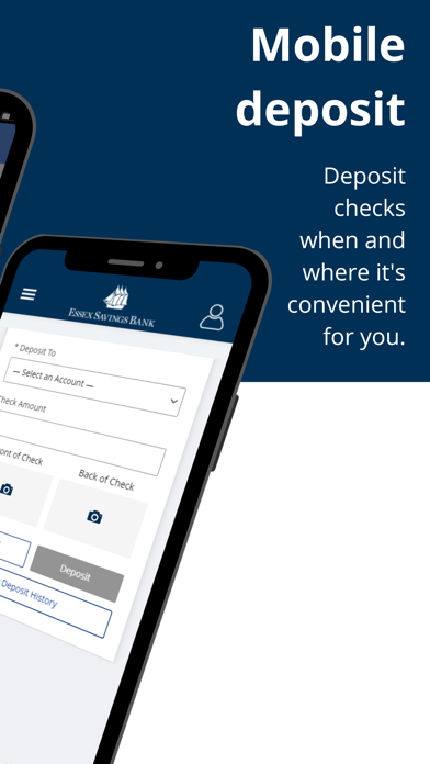 Essex Savings Mobile Banking Screenshot