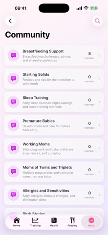 Mom's Diary — Baby Tracker Screenshot 5 of 9