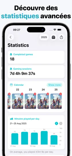 Capture d'écran de Game Tracker: Suivi De Jeux sur iPhone 3