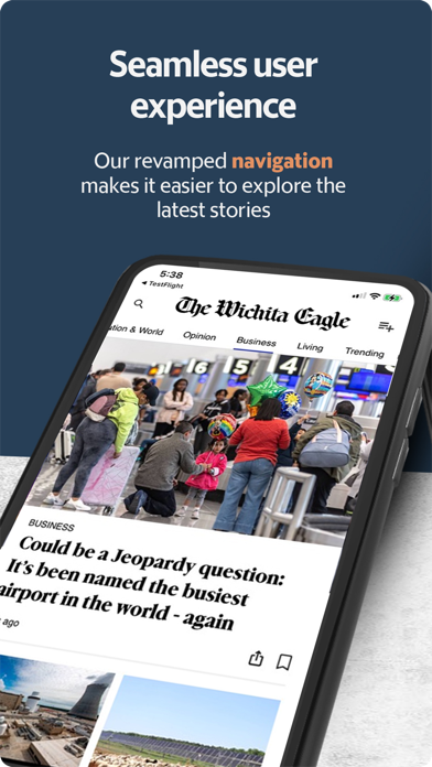 The Wichita Eagle News Screenshot