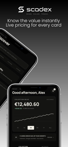 Scadex: TCG Card Value Scanner screenshot