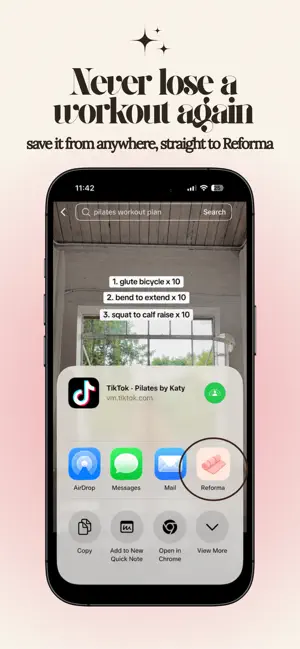 Reforma: Save & Workout screenshot 2