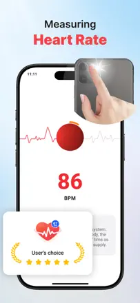 Health Tracker:Heartrate&BP : capture d’écran 2 sur 7