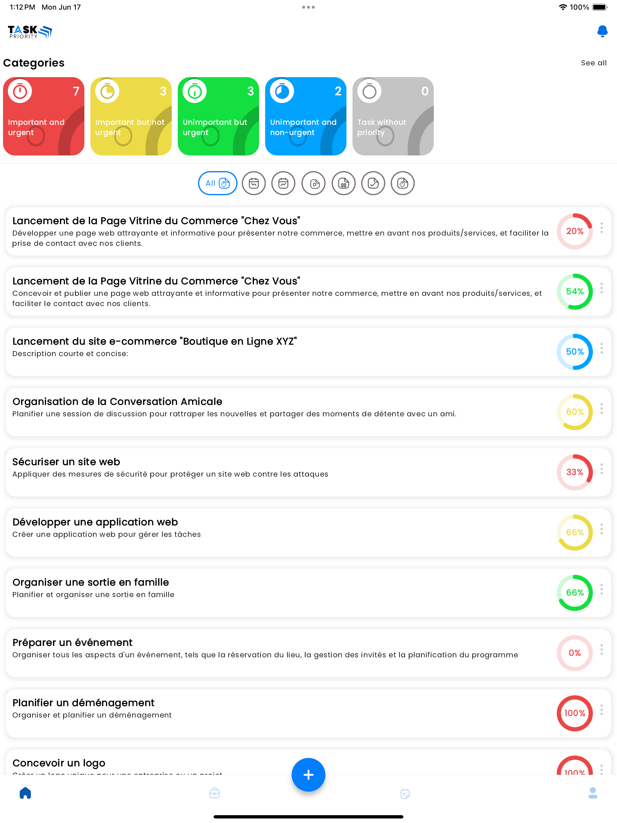 Task Priority