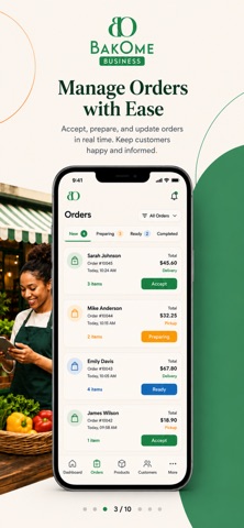 BakOme - Business Manager Screenshot 3 of 10
