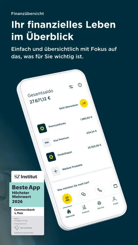 Commerzbank Banking screenshot 2 of 7