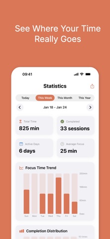 FlowPomo: Focus & Study Timer Screenshot 3 of 7