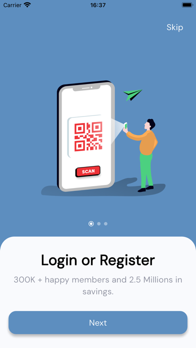 Tradermall Wallet Screenshot