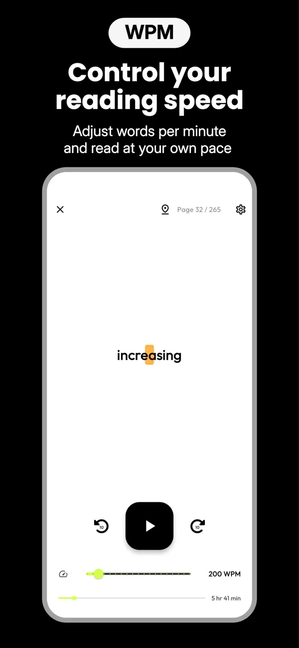 Screenshot #2 pour Lexia: Read Faster, Read More