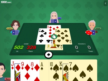 Belote-Rebelote iPad screenshot