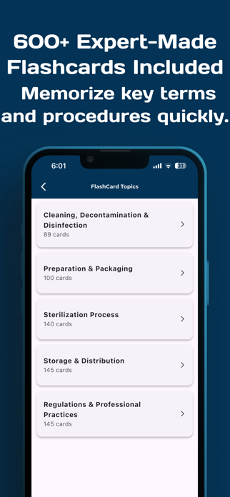 Sterile Processing Tech Exam Screenshot 8 of 9