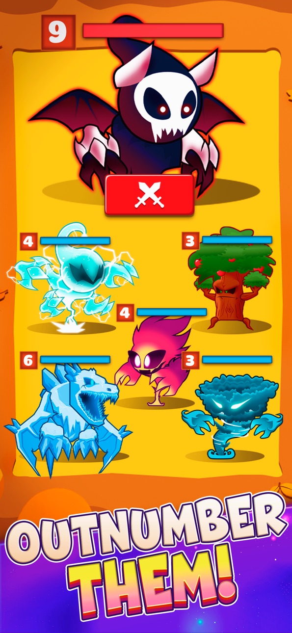 Elemental Monsters: Merge iOS Mod IPA screenshot 7 - iOS game interface