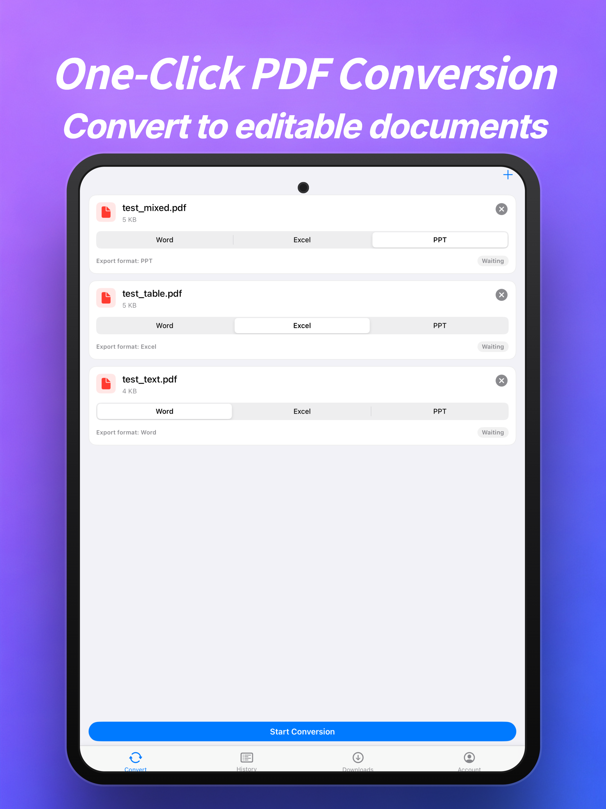 PDF Converter - Word Excel PPT screenshot 5
