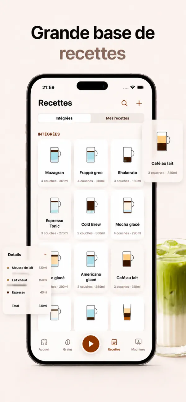 Screenshot #3 pour CoffeeMan : Suivi Espresso