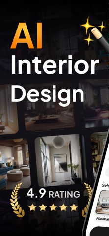 ReHome: AI Interior Design iPhone screenshot