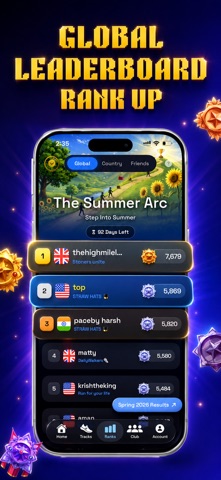 Rivlo: Steps, Runs & Hikes screenshot