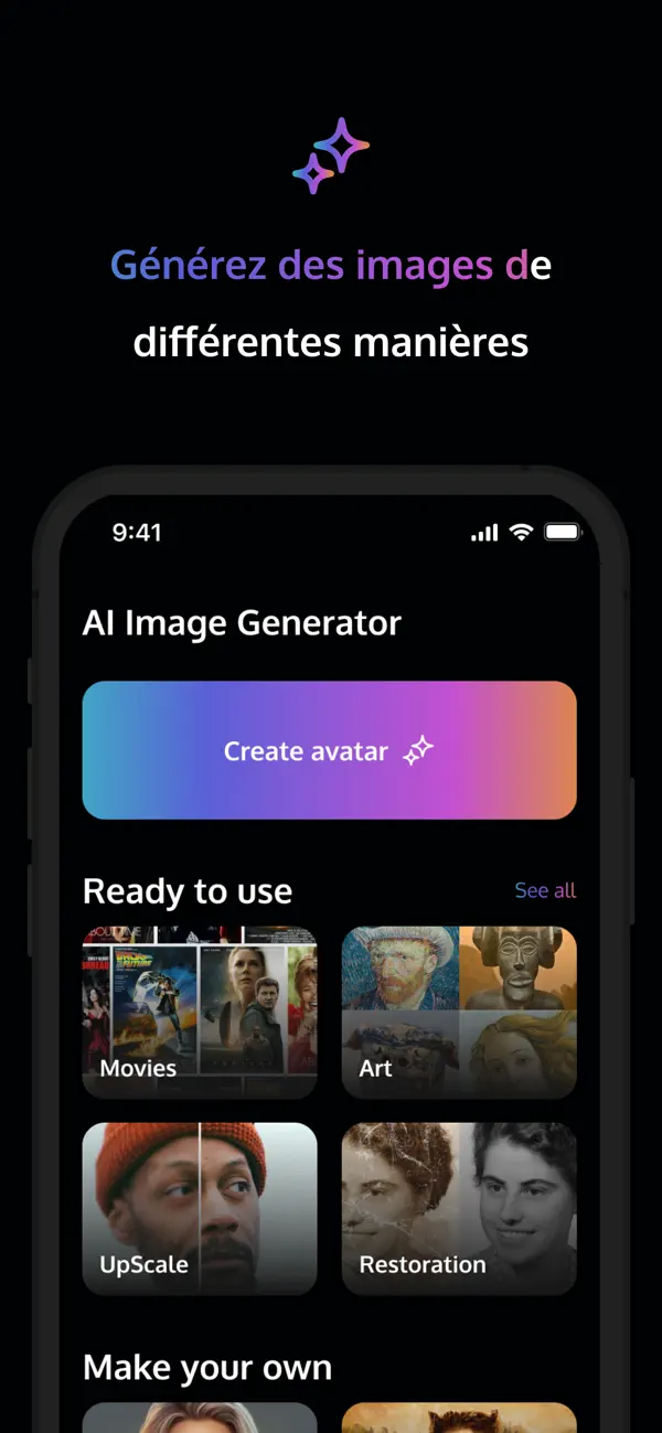 Screenshot #2 pour Toon Generator Pro: AiShots