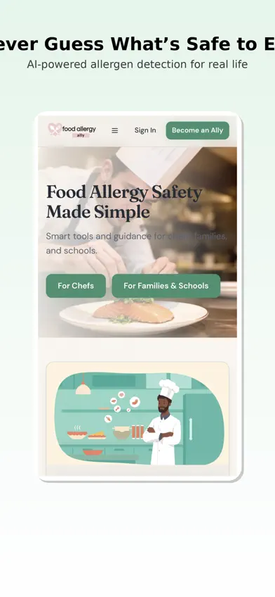 Food Allergy Ally screenshot 1