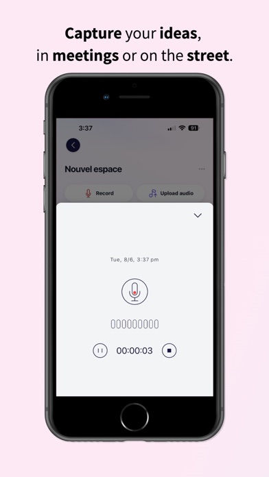 Dicte: AI Meeting Assistant Screenshot