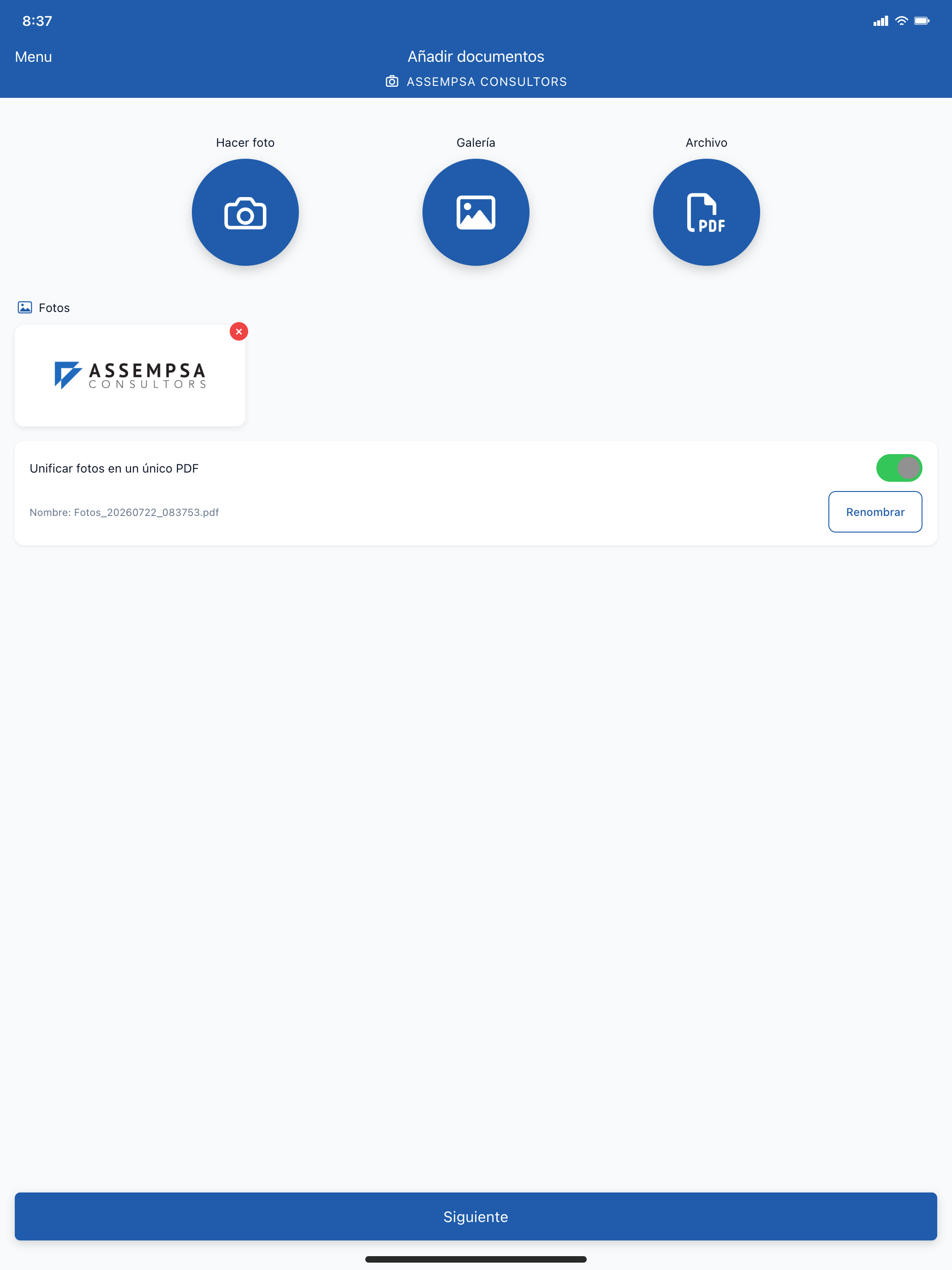 Assempsa screenshot 9