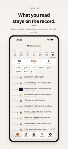 PrimeTimeline Screenshot 1 of 7