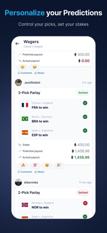 Oddsball: Social Predictions Screenshot 6 of 7