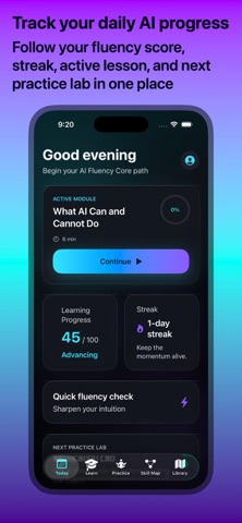 AI Compass: Practical Fluency iPhone screenshot