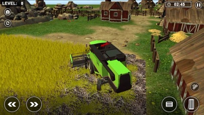 Tractor Driver Harvesting Game Screenshot